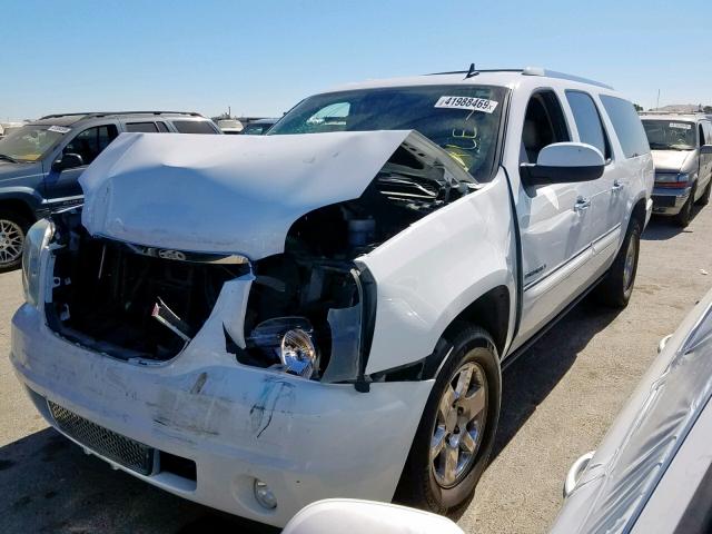 1GKFK66827J311099 - 2007 GMC YUKON XL D WHITE photo 2