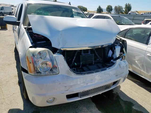 1GKFK66827J311099 - 2007 GMC YUKON XL D WHITE photo 9