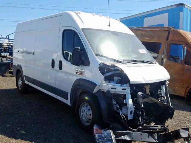 3C6TRVDG6JE156499 - 2018 RAM PROMASTER 白色 照片 1