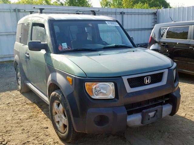 5J6YH27635L014069 - 2005 HONDA ELEMENT EX GREEN photo 1