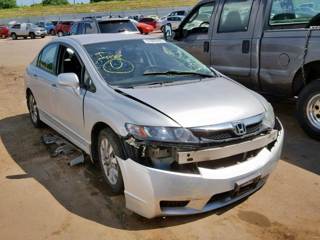 2HGFA1F62AH313266 - 2010 HONDA CIVIC LX-S SILVER photo 1