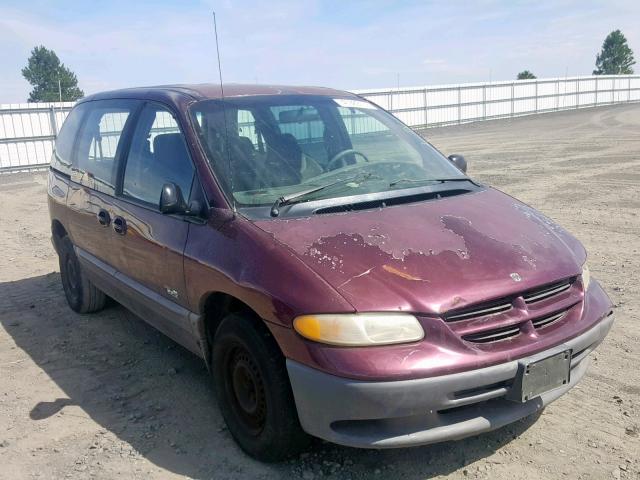 2B4GP45G7XR411626 - 1999 DODGE CARAVAN SE PURPLE photo 1