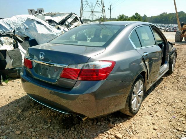 1HGCR2F85FA022558 - 2015 HONDA ACCORD EXL CHARCOAL photo 4