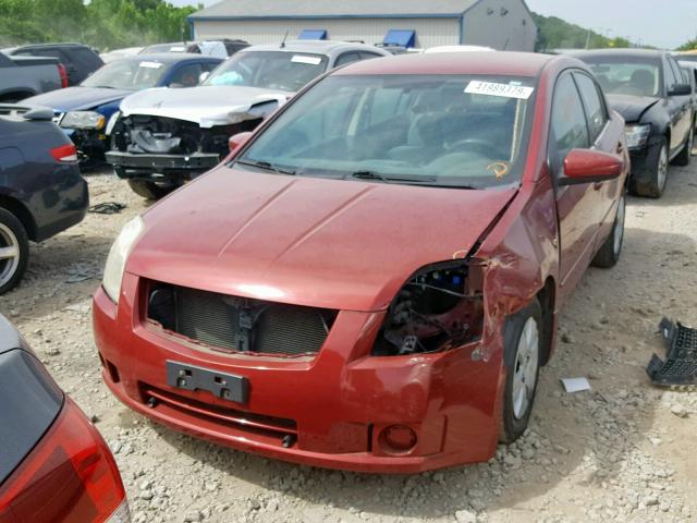 3N1AB61E48L693264 - 2008 NISSAN SENTRA 2.0 RED photo 2