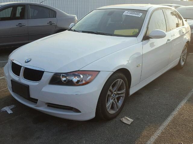 WBAVC53568FZ82723 - 2008 BMW 328 I SULE WHITE photo 2