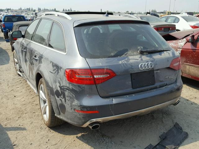 WA1UFAFL8DA152724 - 2013 AUDI A4 ALLROAD GRAY photo 3