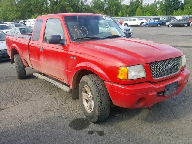 1FTZR45E52PA12812 - 2002 FORD RANGER SUP RED photo 1