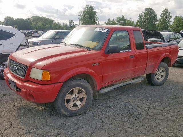 1FTZR45E52PA12812 - 2002 FORD RANGER SUP RED photo 2