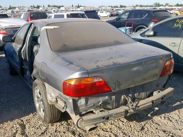 19UUA56731A027366 - 2001 ACURA 3.2TL GRAY photo 3