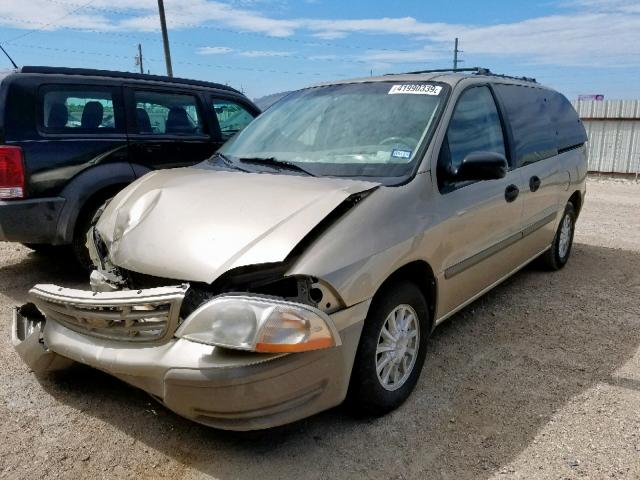 2FMZA5148XBC00731 - 1999 FORD WINDSTAR L GOLD photo 2