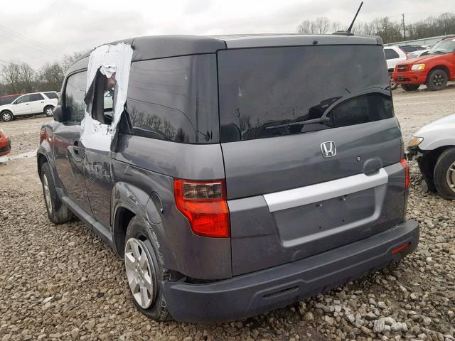 5J6YH1H76BL000096 - 2011 HONDA ELEMENT EX GRAY photo 3