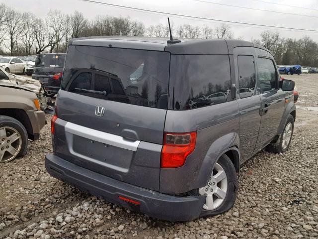 5J6YH1H76BL000096 - 2011 HONDA ELEMENT EX GRAY photo 4