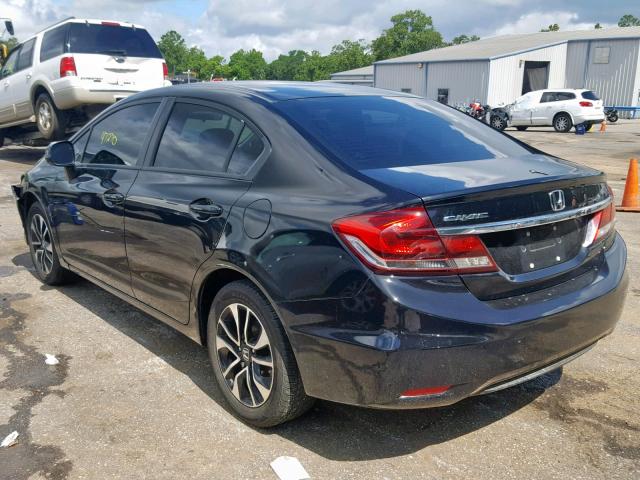 19XFB2F93DE051642 - 2013 HONDA CIVIC EXL 黑色 照片 3