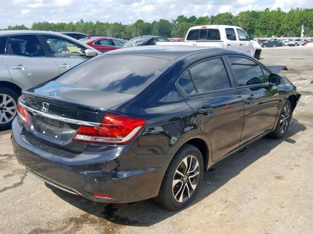 19XFB2F93DE051642 - 2013 HONDA CIVIC EXL 黑色 照片 4