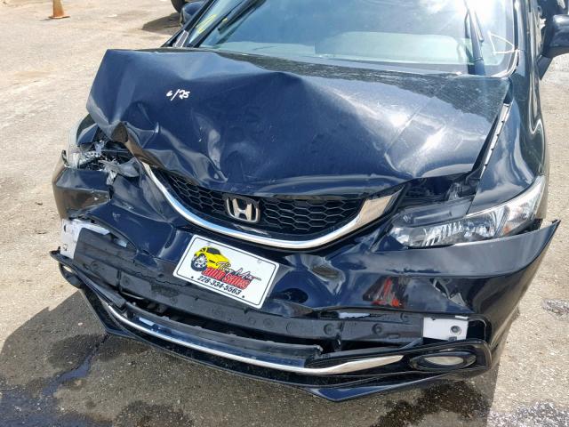 19XFB2F93DE051642 - 2013 HONDA CIVIC EXL 黑色 照片 9