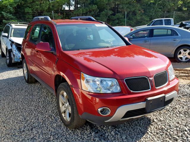 2CKDL73F666205767 - 2006 PONTIAC TORRENT RED photo 1