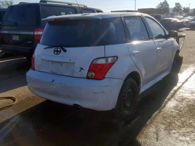 JTKKT604665009246 - 2006 TOYOTA SCION XA WHITE photo 4