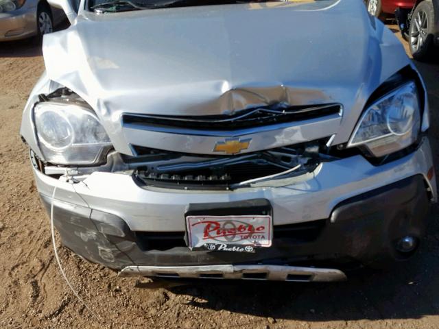 3GNAL2EK9ES558714 - 2014 CHEVROLET CAPTIVA LS 银色 照片 9