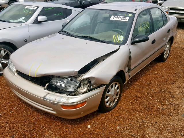 1Y1SK5267TZ055526 - 1996 GEO PRIZM BASE BEIGE photo 2