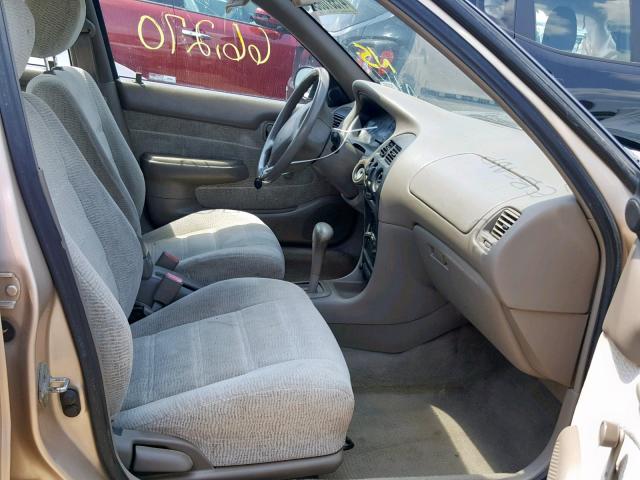 1Y1SK5267TZ055526 - 1996 GEO PRIZM BASE BEIGE photo 5