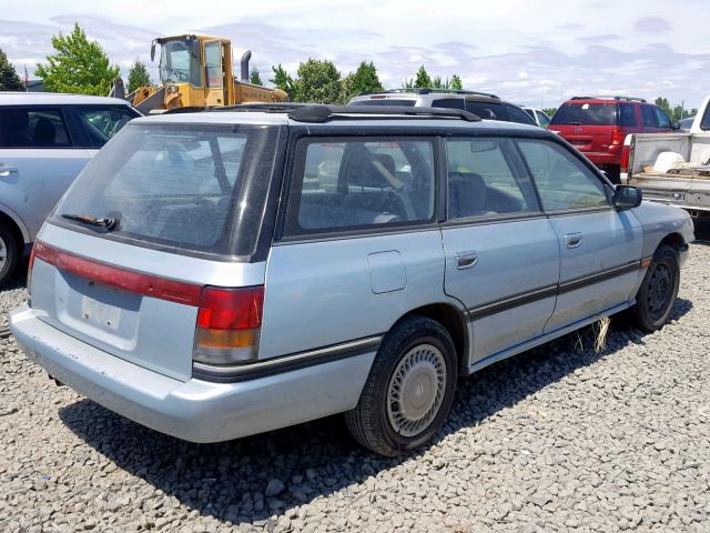 JF1BJ632XNH902689 - 1992 SUBARU LEGACY L SILVER photo 4