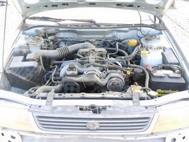 JF1BJ632XNH902689 - 1992 SUBARU LEGACY L SILVER photo 7