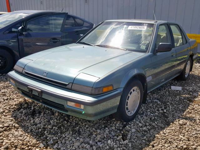 1HGCA5640KA096048 - 1989 HONDA ACCORD LXI BLUE photo 2