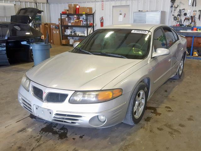 1G2HX54K414276770 - 2001 PONTIAC BONNEVILLE SILVER photo 2