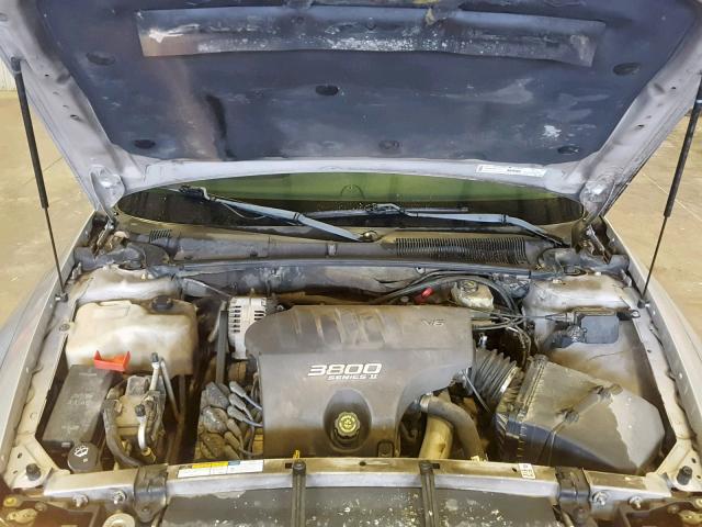 1G2HX54K414276770 - 2001 PONTIAC BONNEVILLE SILVER photo 7