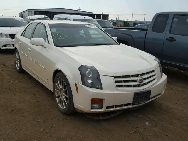 1G6DP577770196092 - 2007 CADILLAC CTS HI FEA WHITE photo 1