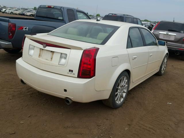 1G6DP577770196092 - 2007 CADILLAC CTS HI FEA WHITE photo 4