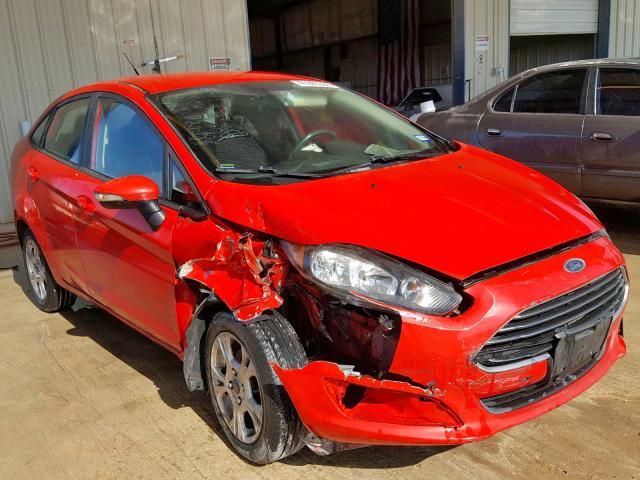 3FADP4BJ9FM123396 - 2015 FORD FIESTA SE RED photo 1