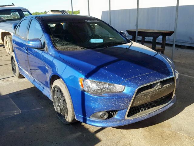 JA32U8FW0FU016688 - 2015 MITSUBISHI LANCER GT BLUE photo 1