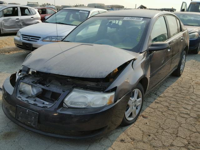 1G8AJ55F26Z186926 - 2006 SATURN ION LEVEL BLACK photo 2