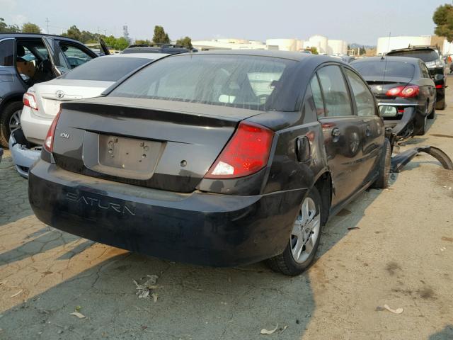 1G8AJ55F26Z186926 - 2006 SATURN ION LEVEL BLACK photo 4
