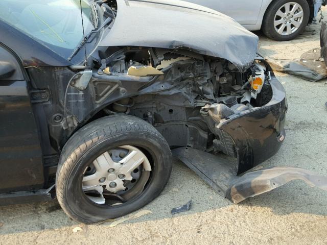 1G8AJ55F26Z186926 - 2006 SATURN ION LEVEL BLACK photo 9