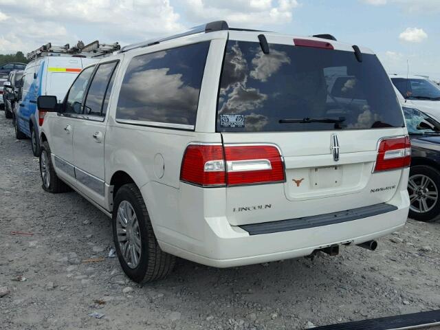 5LMFL27568LJ08060 - 2008 LINCOLN NAVIGATOR 白色 照片 3