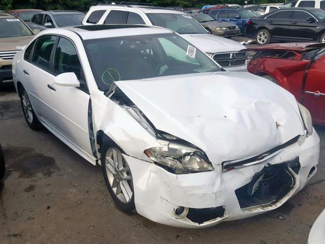 2G1WC5E30D1200722 - 2013 CHEVROLET IMPALA LTZ WHITE photo 1