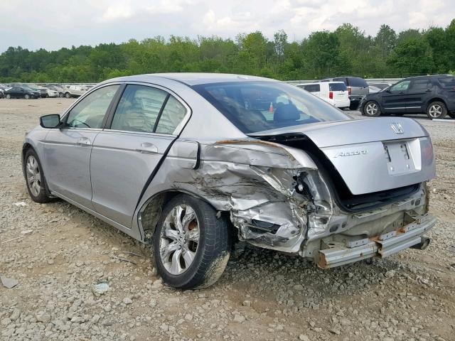 1HGCP26859A046711 - 2009 HONDA ACCORD EXL SILVER photo 3