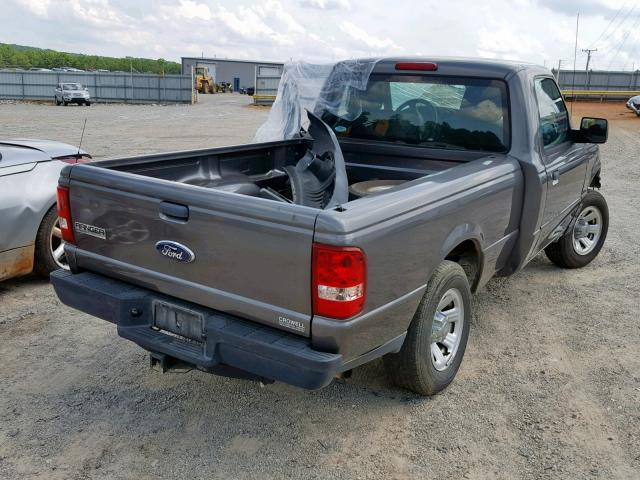 1FTKR1AD4BPA41635 - 2011 FORD RANGER GRAY photo 4