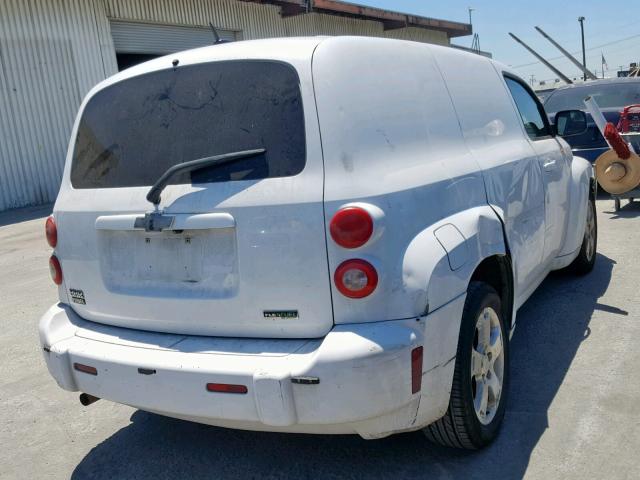 3GCAAADBXAS616897 - 2010 CHEVROLET HHR PANEL WHITE photo 4