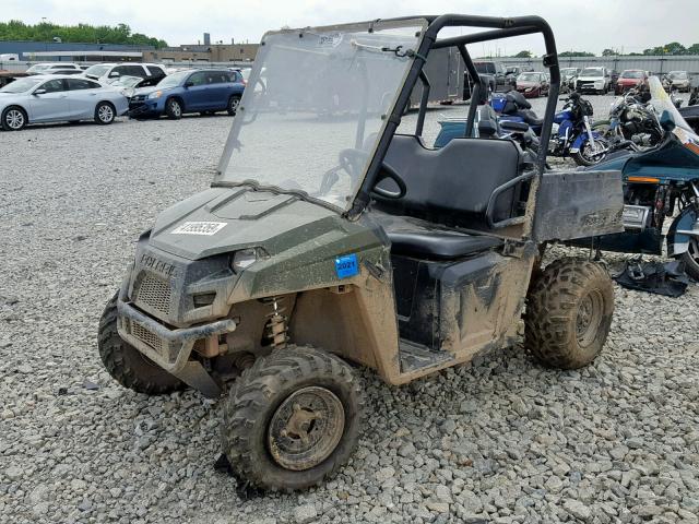 4XARH50AXDE649472 - 2013 POLARIS RANGER 500 GREEN photo 2