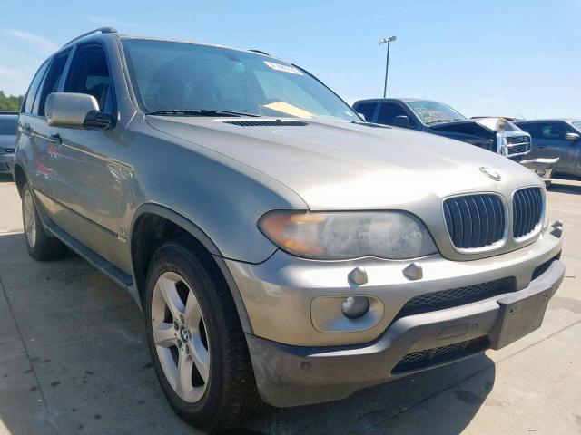 5UXFA13505LY10169 - 2005 BMW X5 3.0I GREEN photo 1