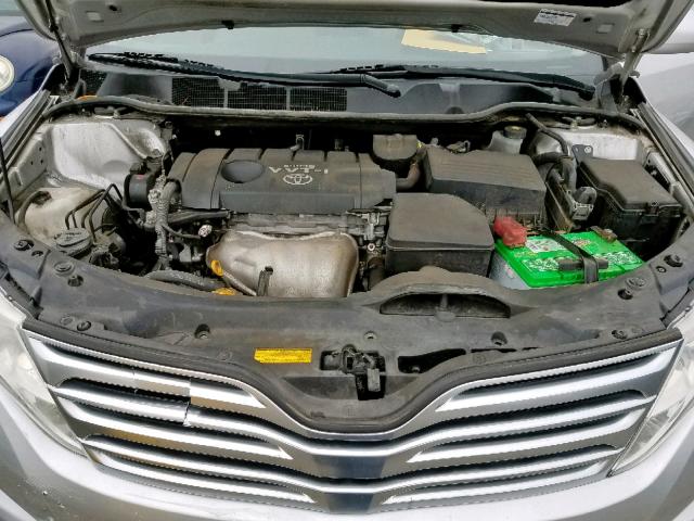 4T3ZE11A69U020025 - 2009 TOYOTA VENZA SILVER photo 7