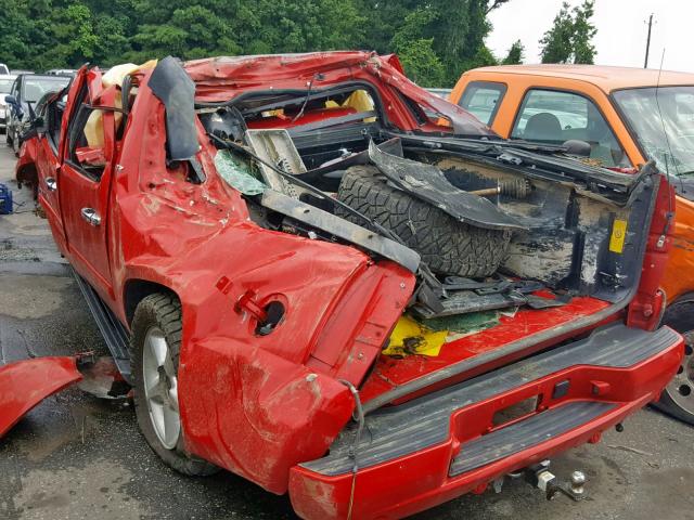 3GNFK12Y77G280249 - 2007 CHEVROLET AVALANCHE RED photo 3