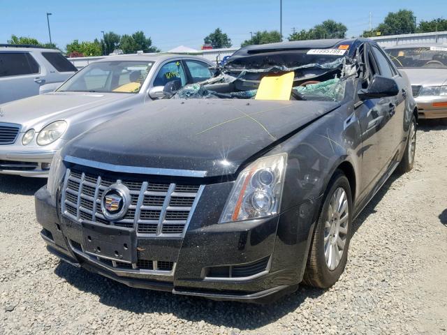 1G6DF5E55C0155507 - 2012 CADILLAC CTS LUXURY BLACK photo 2