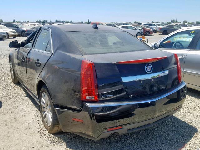 1G6DF5E55C0155507 - 2012 CADILLAC CTS LUXURY BLACK photo 3