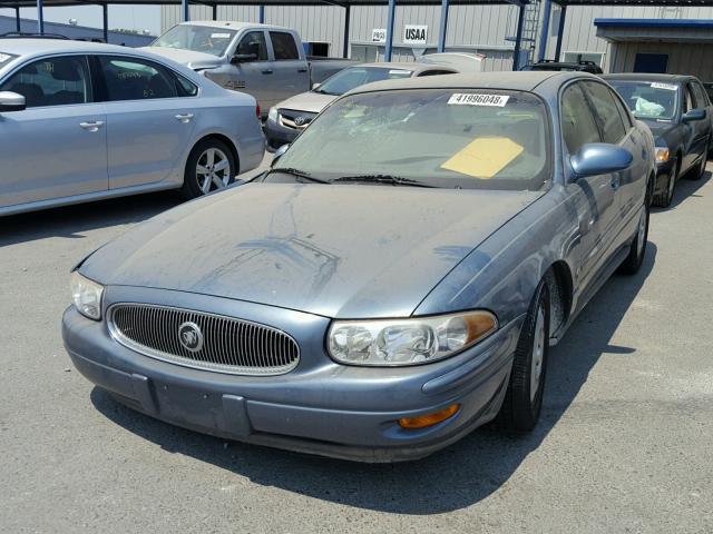 1G4HR54KXYU330276 - 2000 BUICK LESABRE LI BLUE photo 2