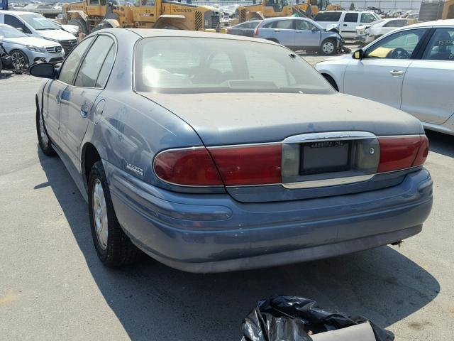 1G4HR54KXYU330276 - 2000 BUICK LESABRE LI BLUE photo 3