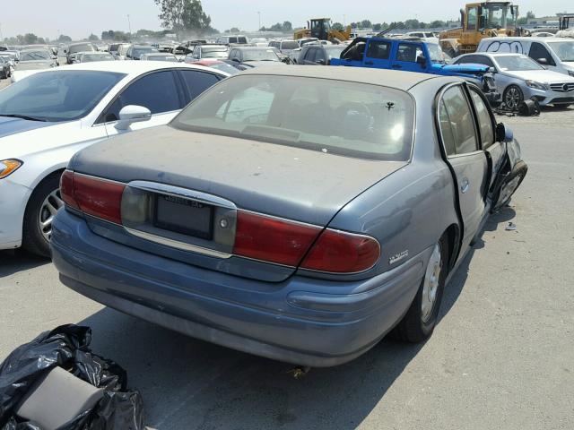 1G4HR54KXYU330276 - 2000 BUICK LESABRE LI BLUE photo 4